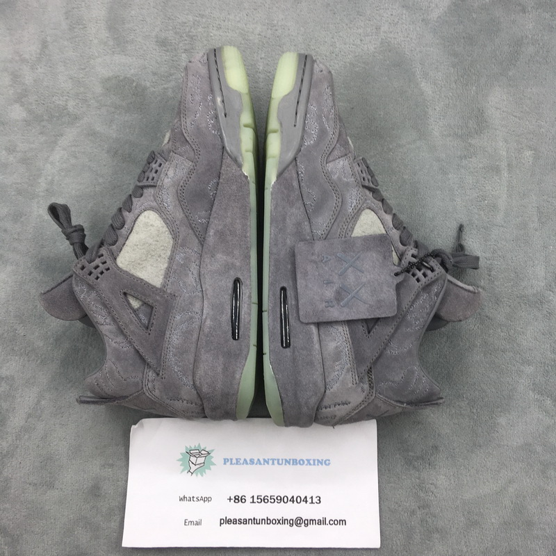 Authentic KAWS x Air Jordan 4 “Cool Grey”